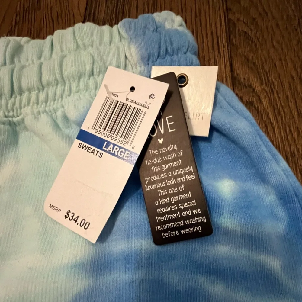 BNWT Ultra Flirt Tie Dye Shorts